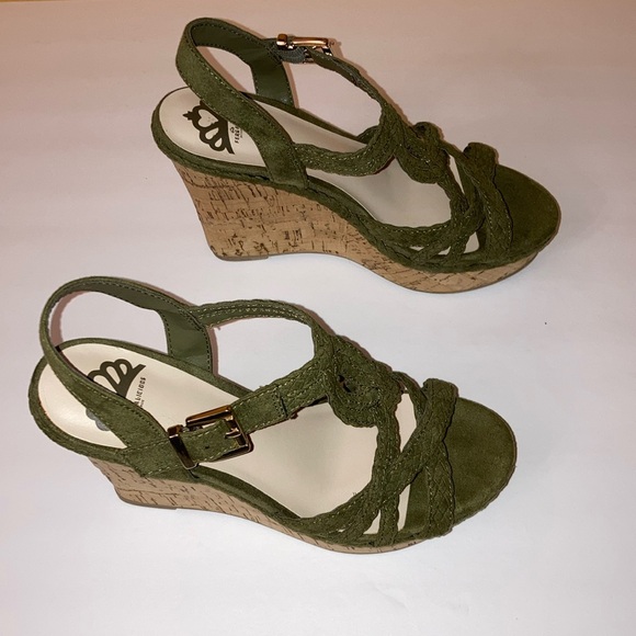 Voyager Wedge Fern Green Fergalicious - Picture 3 of 5